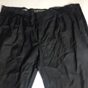 Men Tuxedo Black Pants size 54 Outseam 49